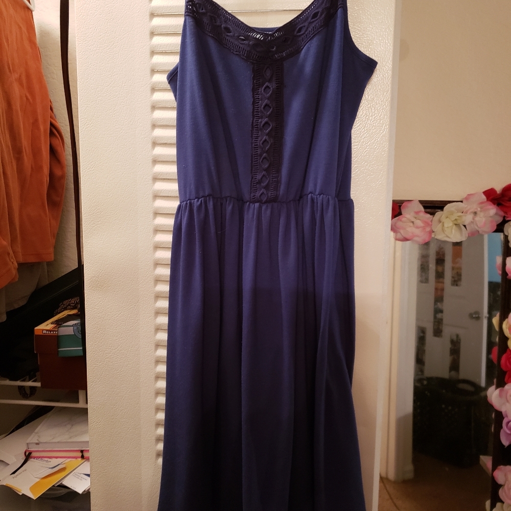 Blue summer dress